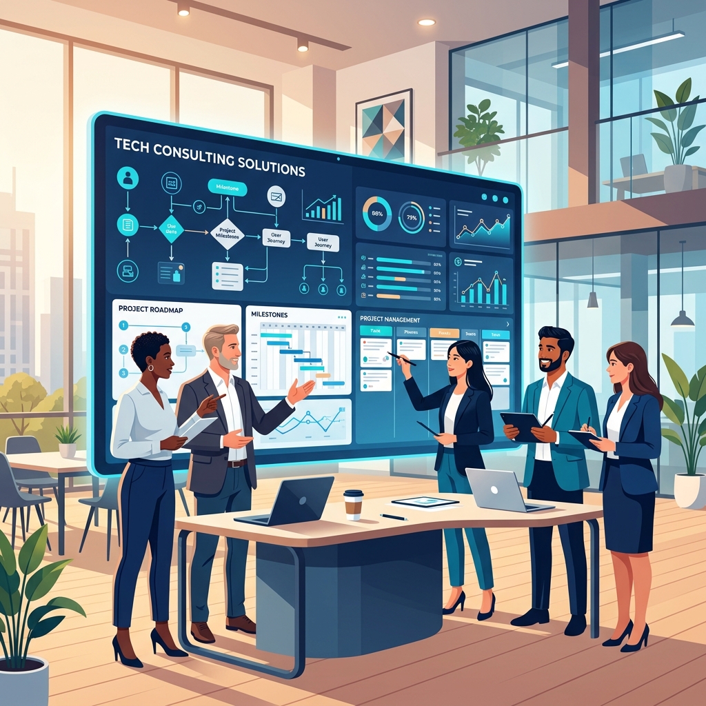 Atlantivist team collaborating on project configurations